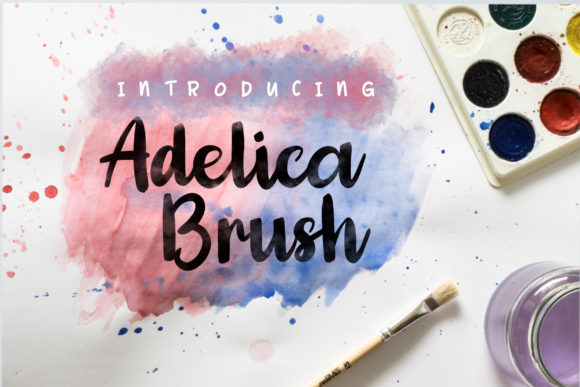 Adelica Brush: A Handwritten Typeface for Engaging Editorial Design