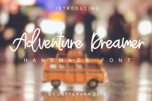 Adventure Dreamer Family: A Handwritten Typeface for Editorial Storytelling