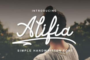 Alifia: The Handwritten Typeface That Elevates Brand Identity
