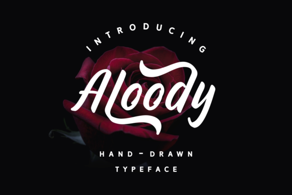 Aloody Typeface Review: A Bold Script for Impactful Branding