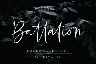 Battalion: The Handwritten Typeface That Elevates Campaign Design