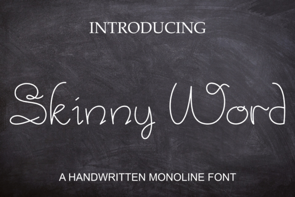 Bringing Your Brand to Life with the Skinny Word Typeface