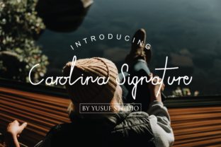 Carolina Signature: An Elegant Handwritten Typeface for Modern Branding
