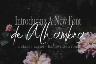 De Alhambra: The Handwritten Typeface That Elevates Your Brand
