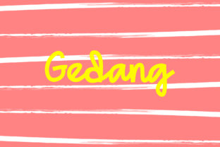 Gedang: The Playful Typeface That Elevates Social Campaigns