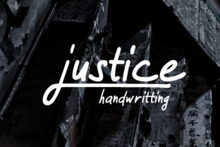 Justice: The Handwritten Typeface That Builds Trust for Small Brands