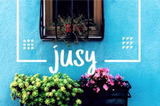 Jusy: A Handwritten Script Amp Font for Modern Web Design