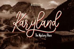 Karyland Duo: The Creative Typeface for Campaign Clarity