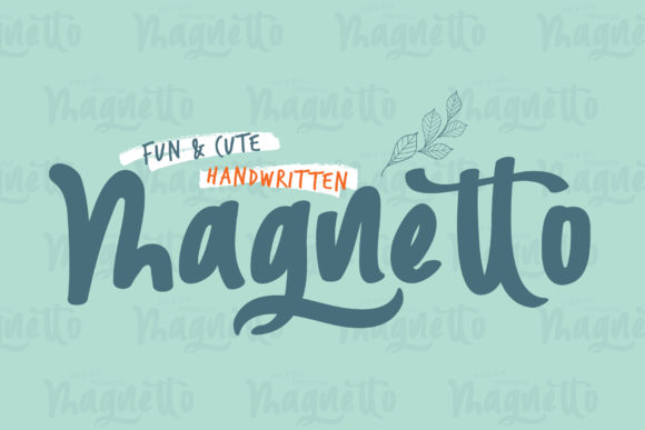 Magnetto: The Handwritten Font That Builds Trust for Small Brands