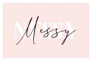 Messy Nessy Duo: The Perfect Handwritten Typeface for Crafters