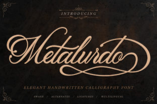 Metalurdo: The Handwritten Typeface That Elevates Campaign Visuals