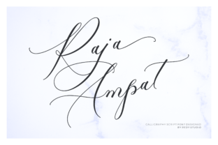Raja Ampat: The Elegant Typeface That Elevates Campaign Visuals