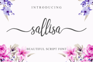 Sallisa: The Modern Script Font for Editorial Excellence