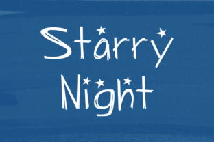 Starry Night Typeface: The Perfect Script Amp for Branding