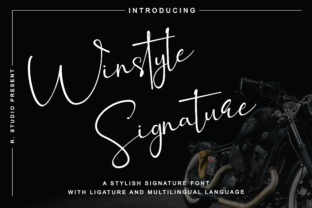 Winstyle Signature: The Premium Script Font for Scroll-Stopping Campaigns